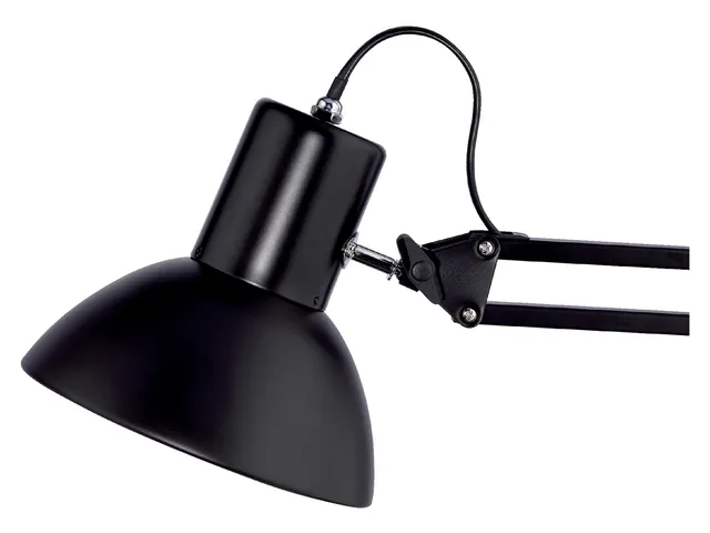 Bureaulamp Unilux Success 80 LED met klem en voet Zwart