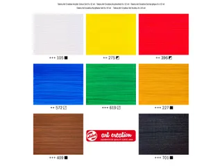 Acrylverf Talens Art Creation assorti 8 tubes à 12ml - 6
