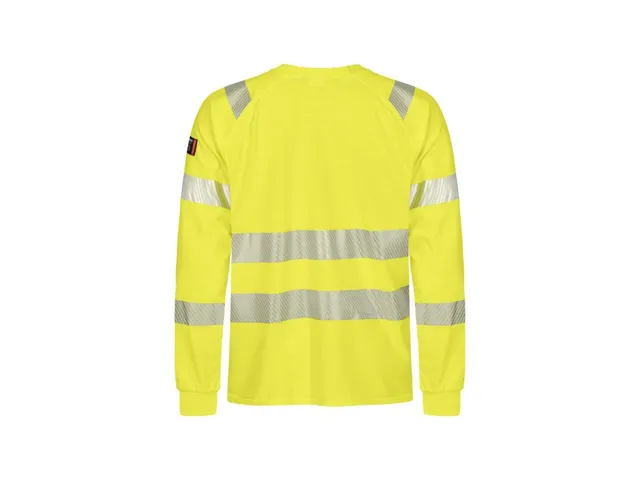 Tranemo 508789 T-Shirt lange mouw Hi-Viz Fluorgeel maat XL