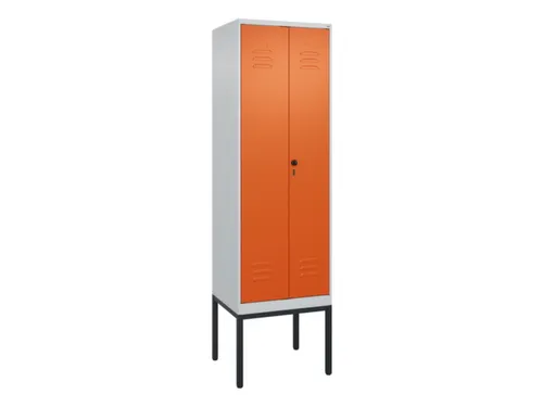 PBM-locker,HxBxD 2120x600x500mm,2vak,vak B 300mm,draaigrendel