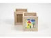 Bac à crayons ccadre inclus Creativ Company 10x10x10cm bois