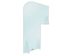 Plexiglas vergaderboogscherm 140x105cm