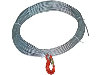 Kabel 20m Met Haak Voor Consolekabellier Trekbelasting 0.82t - 1