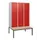 Dubbeldekse dekenkist,HxBxD 1950x1200x815mm,3x2vak.,vak B 400mm