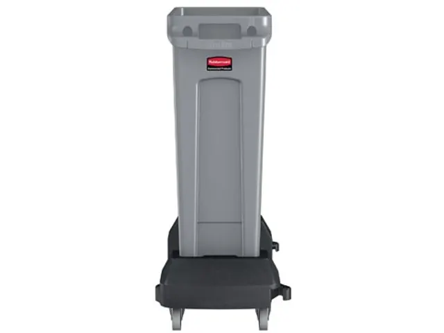 Rubbermaid afvalcontainer Slim Jim 87 liter grijs