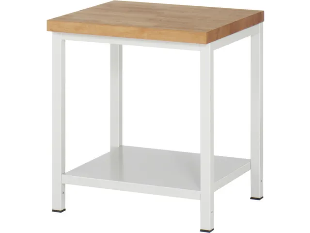 werkbank,HxBxD 840-1040x750x700mm,beukblad,draagverm. 1250kg