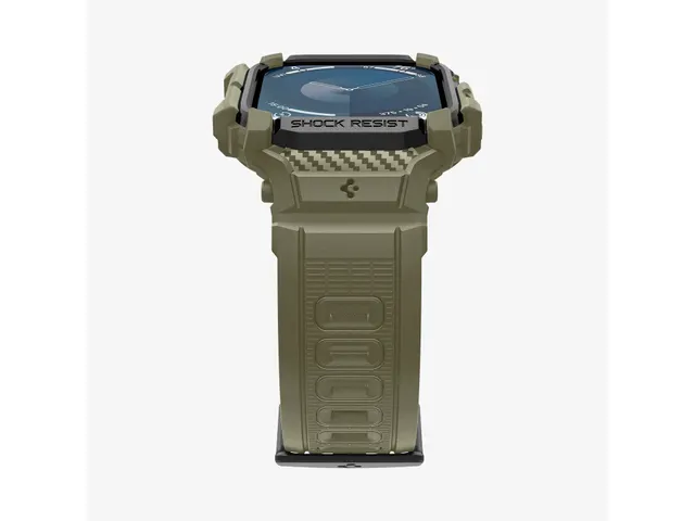 Spigen Rugged Armor Pro Opbergtas Khaki Apple Watch 10 46mm