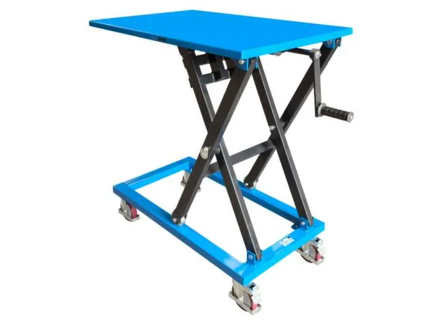 Mobiele heftafel met spindel,draagverm. 350kg,platform LxB 950x600mm