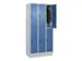 dubbeldekse locker,HxBxD 1950x900x500mm,3x2vak.,vak B 300mm