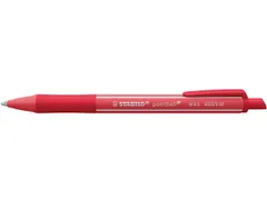 Pointball colorful balpen medium punt rood