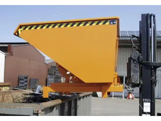 Zwaarlast-kiepbak,HxLxB 970x1260x1105mm,0,6m³,draagverm. 4000kg - 2
