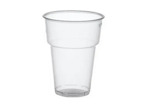 Beker transparant 250ml PP bier 50 stuks