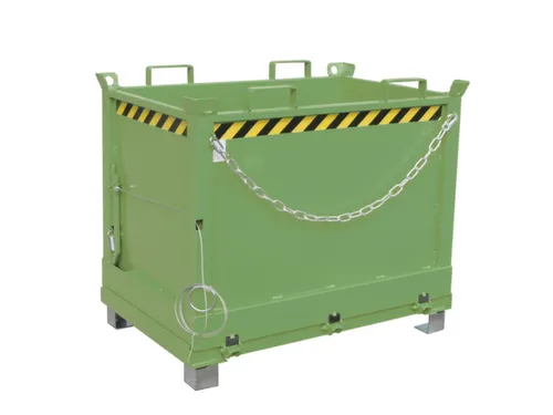 klapbodemcontainer,HxLxB 860x800x1200mm,0,5m³,hijsogen,vorksloffen