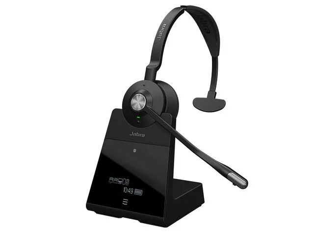 Engage 75 On-Ear Mono Headset, Draadloos, DECT, Zwart