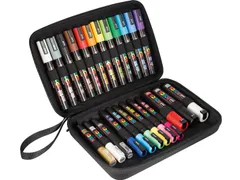 Paintmarker In Luxe Koffer, 24 Stuks, Assorti