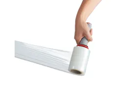 Hand stretchfilm 23 µm 120% rek transparant 100mmx150m 44 Rol