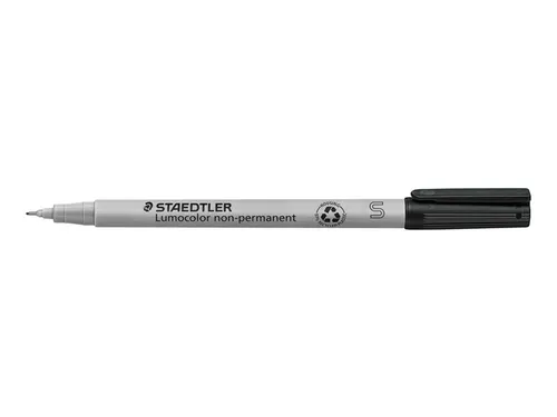 Viltstift Staedtler OHP Lumocolor 311 non permanent S 0.4mm Zwart