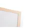 Q-connect Whiteboard houten frame 90x120cm Melamine niet-magnetisch