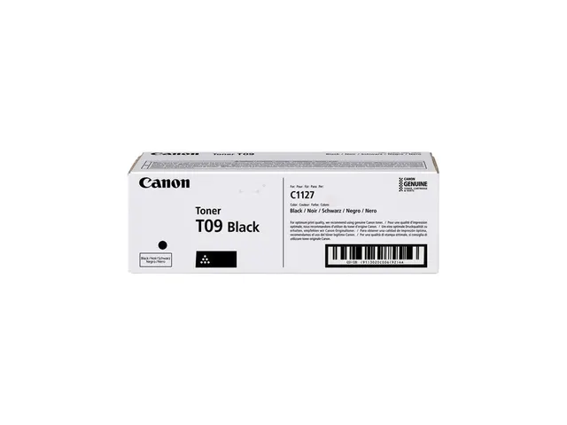 Tonercartridge Canon T09BK zwart