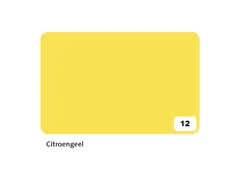 Fotokarton Folia 300gr 50x70cm 12 citroengeel