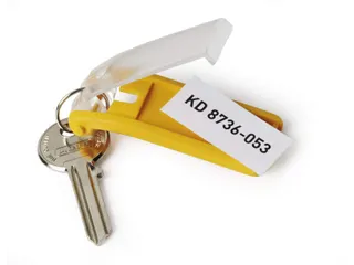Sleutellabel Durable met ring assorti 6stuks - 2