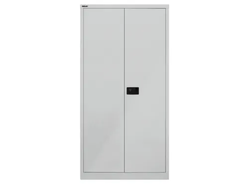 kantoorkast openslaande deuren HxBxD 1806x914x400mm Stalen lichtgrijs
