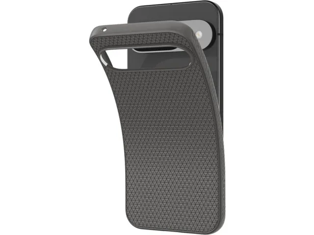 Spigen Case ACS07684 Google Pixel 9 (Pro) Liquid Air Marble Gray