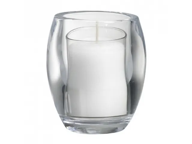 Relight Kaarsen Houder Oval Transparant doos 6 stuk