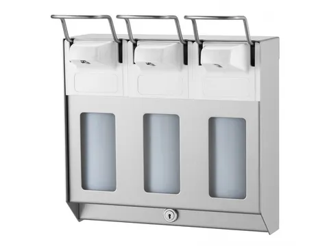 Trio Zeepdispenser Desinfectiemiddeldispenser Beugel Rvs 500 Ml