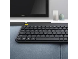 Wireless Touch Keyboard K400 Plus - Zwart, Belge (Azerty) - 13
