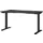 Elektrisch ihv bureau,HxBxD 720-1200x1400x800mm,blad grafiet
