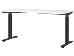 Elektrisch ihv bureau,HxBxD 720-1200x1600x800mm,blad wit
