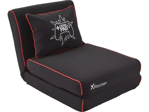 Xrocker Crash Pad Jr Gaming Fold Out 5132901 stof hoes zwart rood