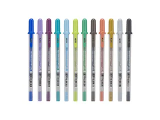 Gelschrijver Sakura Gelly Roll Moonlight fluorescent set à 12 kleuren - 3
