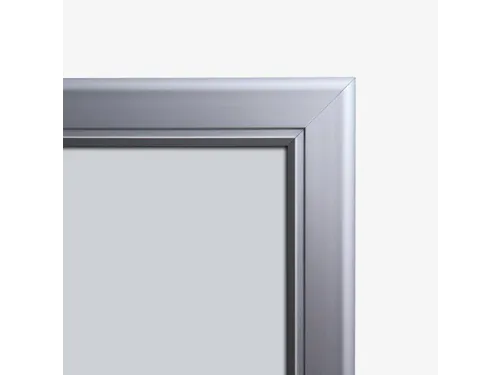 Outdoor Menubord LED Verlicht Met Logo Paneel 2xA4 Liggend