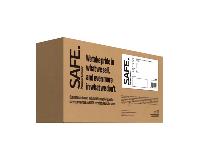 PanzerGlass SAFE. by Screen Protector iPhone 16 Pro | Ultra-Wide Fi