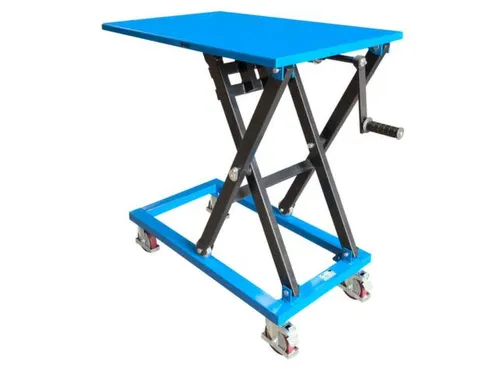 Mobiele heftafel met spindel,draagverm. 350kg,platform LxB 950x600mm