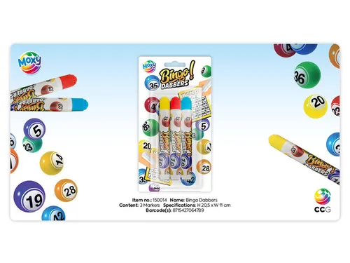 Bingo Dabbers Grifix 3 stuks