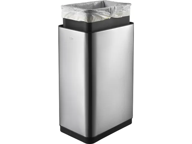 Stijlvolle Afvalbak Mirage Sensor Bin 30 Liter Mat Rvs Zwart