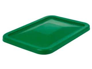 Deksel Voor Verrijdbare Rechthoekige Bak 227 Liter Groen - 1