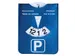 Parkeerschijf blauw
