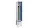 locker voor scheiding van kleding,HxBxD 2120x300x500mm,1vak