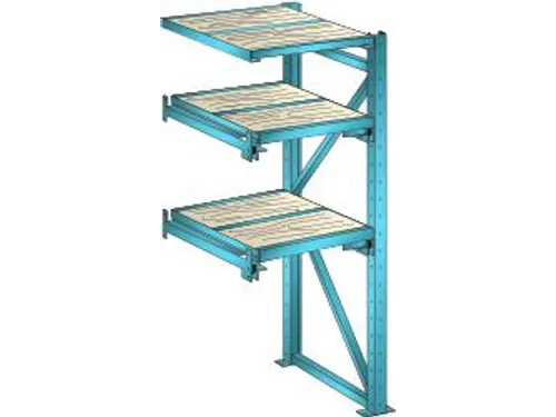 uittrekstelling voor zware lasten,HxBxD 2000x890x860mm,vaklast 1000kg