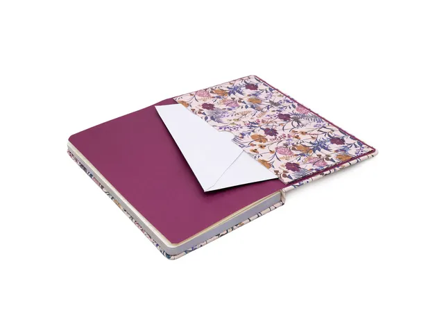 Carnet de notes Pukka Pad Bloom SC 13x21cm ligné beige