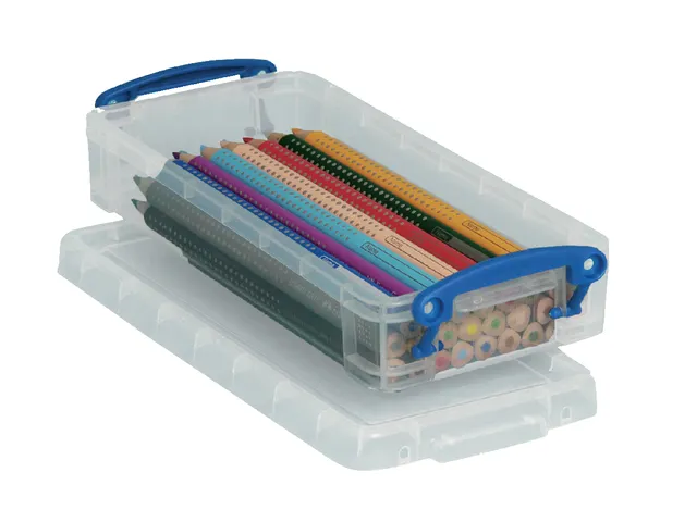 Opbergbox 0,55 liter 220x100x40mm transparant