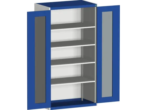 systeemkast,HxBxD 2000x1050x650mm,4xStalen bodem,5-punts sluitsysteem