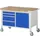 Werkbank 880x1250x700mm Beukenhouten Werkblad 4laden Kast