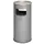Combi-asbak Hxø 700X320Mm Rond Zilver