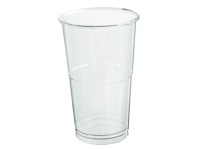 Depa kunststof glas met kraag 250ml transparant 1250 stuks