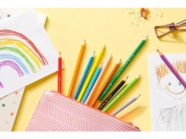 Crayons de couleur Faber-Castell Castle hexagonal étui 48 pces
